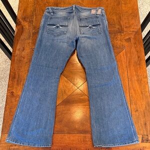 Diesel Men's Bootcut Blue Jeans